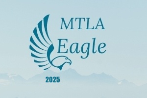 Montana Trial Lawyers Association Eagle Badge for Lawyers who contribute to preserving Access to Justice for injured people