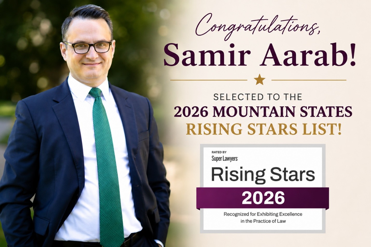 Why Are We Celebrating Sam Aarab’s 2026 Rising Stars Selection?
